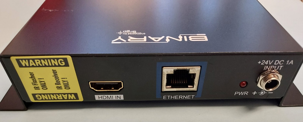 Binary B-500-EXT-330-RS-IP Transmitter ONLY NO POWER SUPPLY