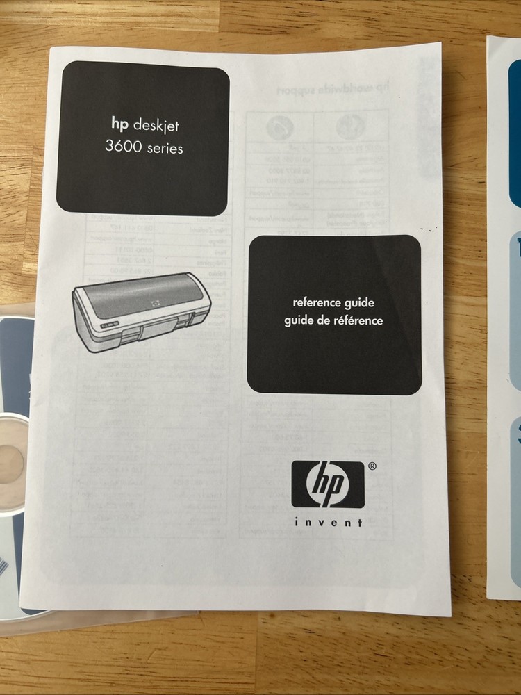 Hp Deskjet 3600 PC Software & Guide