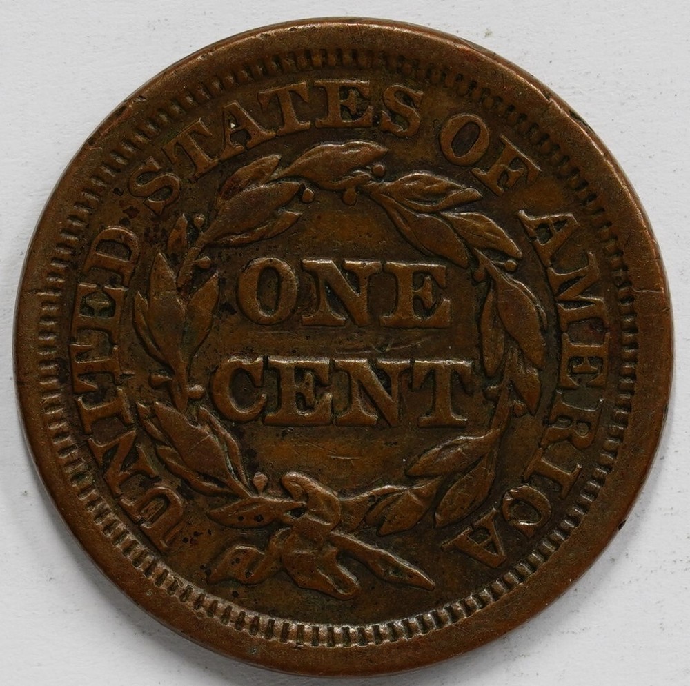 1847 Coronet Head Large Cent