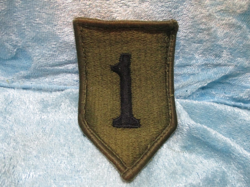 1st Division Military Patch