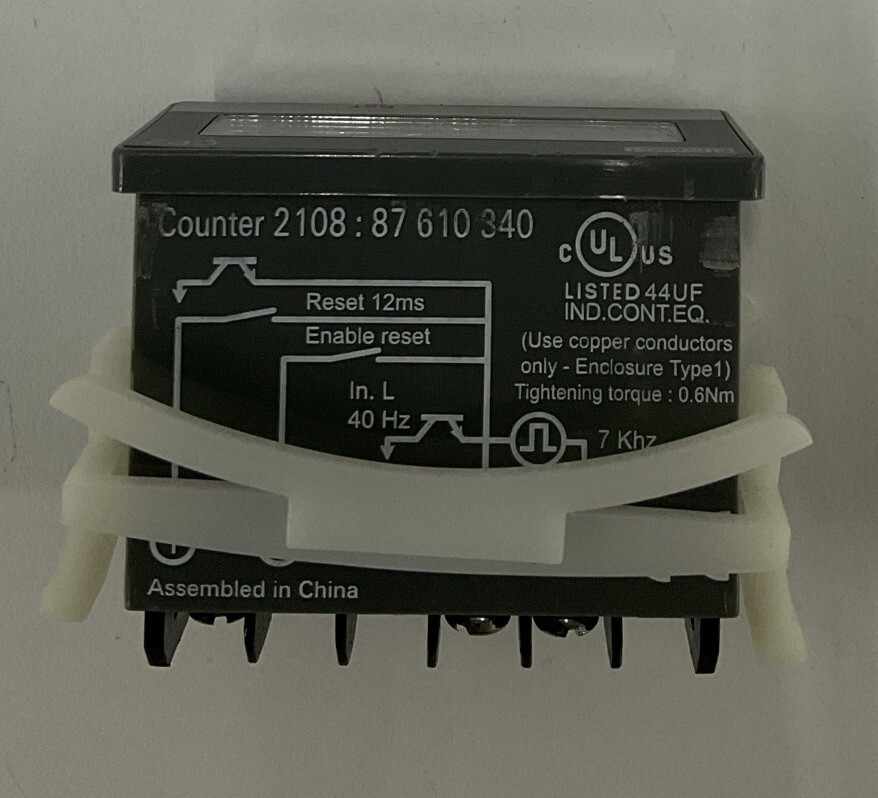Crouzet 2108:87610340 LCD Panel Meter 4-30 Vdc