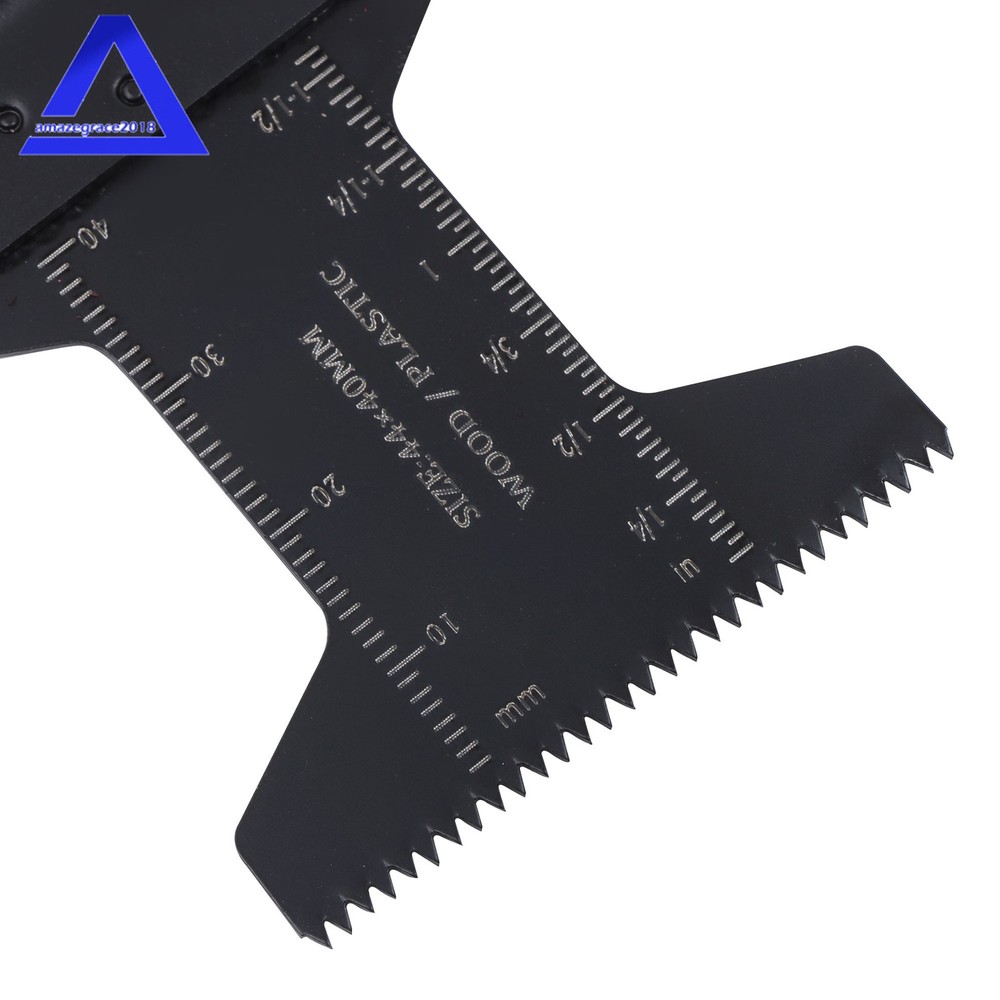 100Pack Oscillating Saw Blades Universal Quick Release Multi Tool Blades Kits