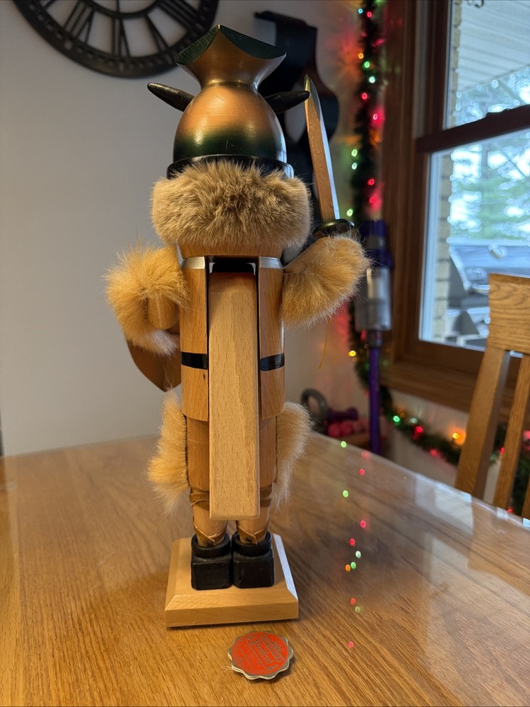 15" STEINBACH “HERMANN CHERUSCAN” NUTCRACKER GERMANY