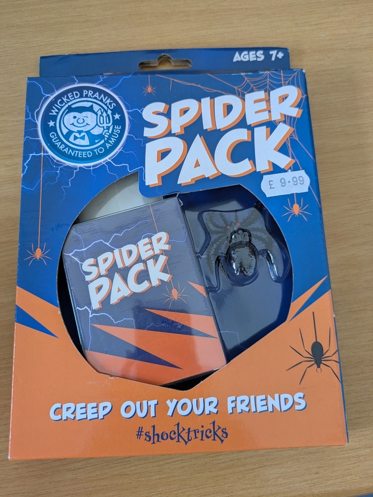 Spider Pack - Shock tricks - Prank Spider Trick - Jordan O’Grady Easy Prank