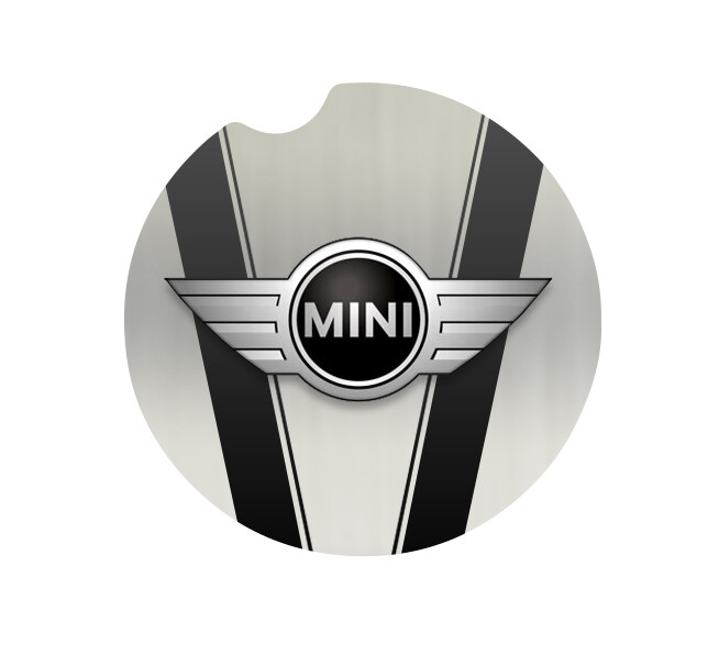 Mini Cooper Coasters, Mini Cooper Accessories, Mini Cooper Car Coaster