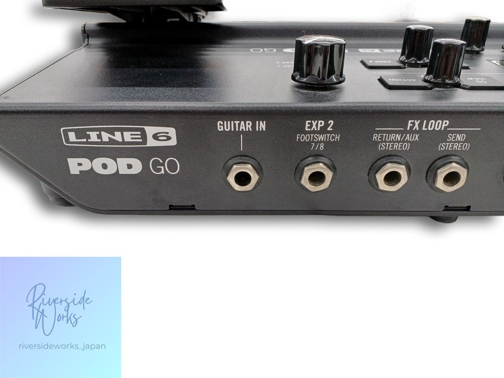 LINE6 Effects Pedal POD GO Multi-Effects Guitar Processor JP