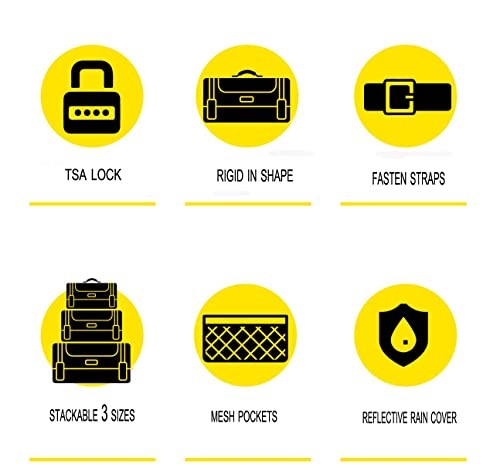 Stackable Tail Bag, Three sizes, Motorcycle Rear Seat Bag with Waterproof 22L