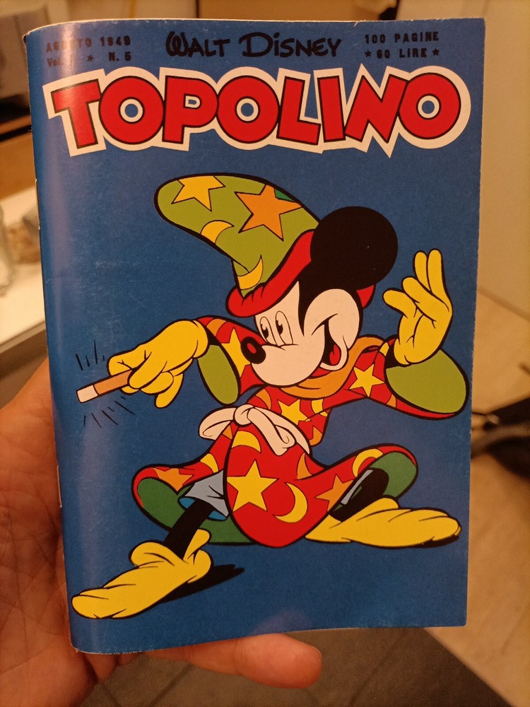 Mickey Mouse Comic No. 5 Anastatic Copy 2004