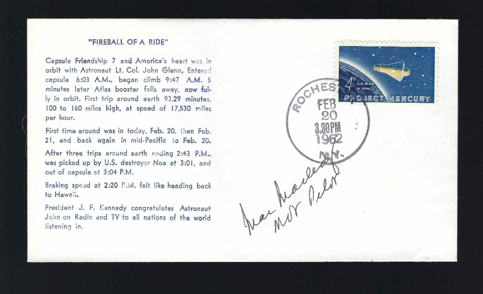 Lachlan Macleay signed cover USAF MOL Group 1 Astronaut