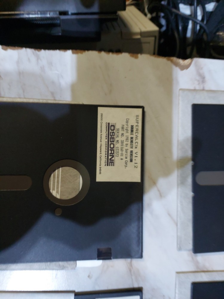 Osborne 1 Software. See Pictures For Titles.