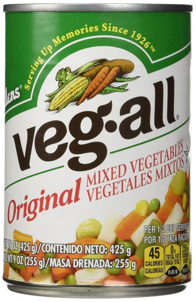 Veg-All Mixed Vegetables, 15 oz Bundle of 12