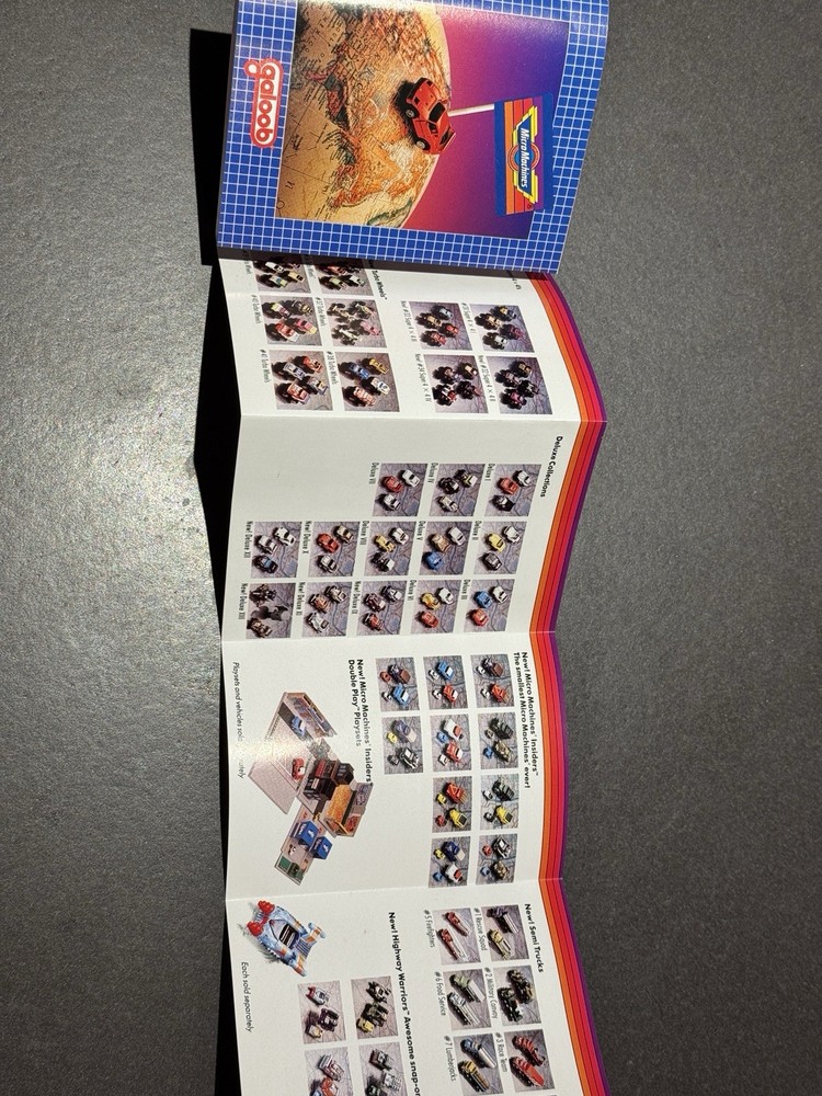 MICRO MACHINES 1990 Catalog Rare Vintage / Perfect