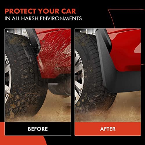 4Pcs Mud Flaps Splash Guards Mudguards Compatible with Chevrolet Tahoe 2021