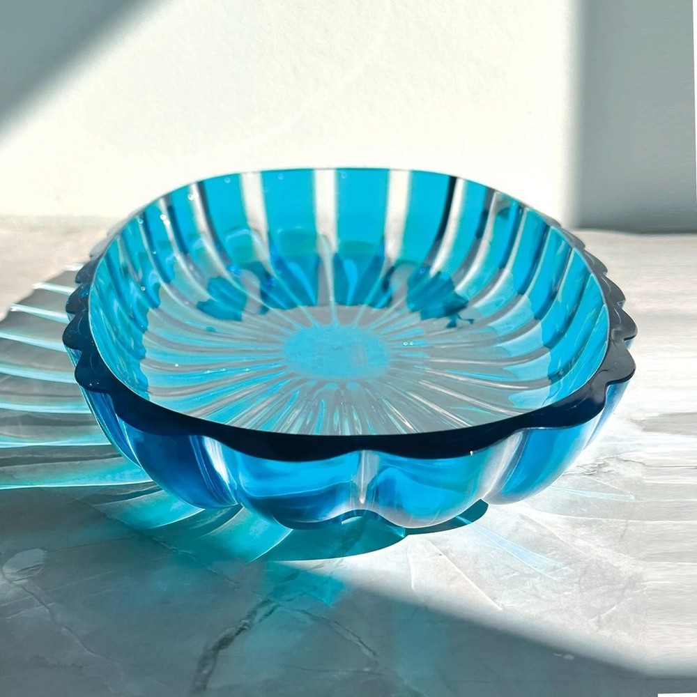 Guzzini Dolcevita Serving Tray Turquoise Serveware