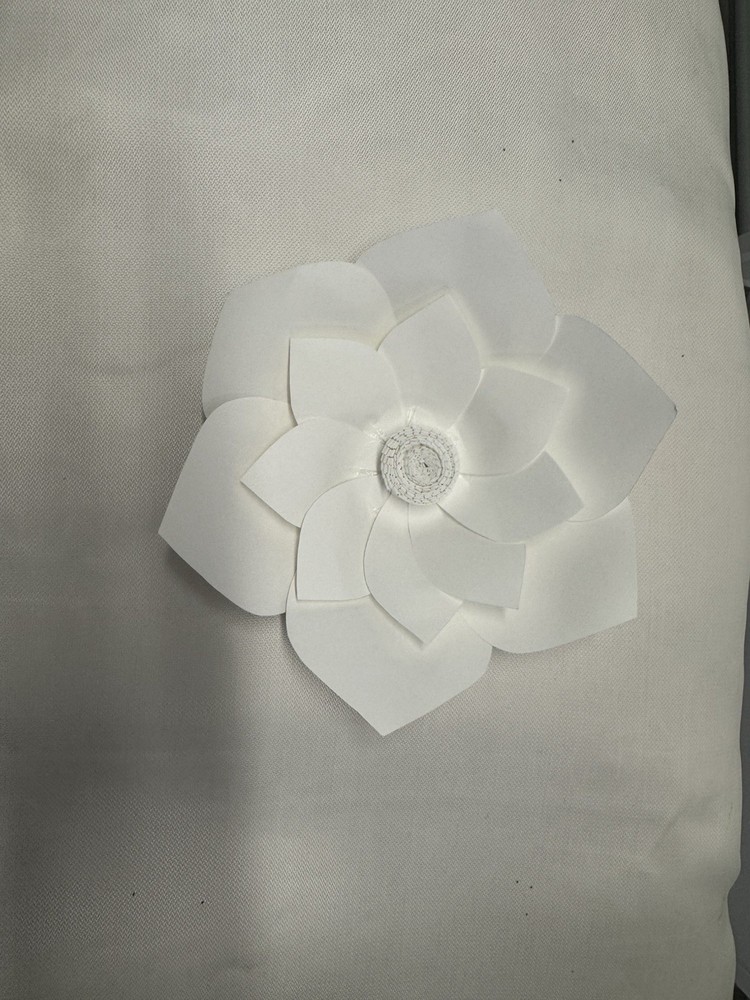 Small White Paper Flowers