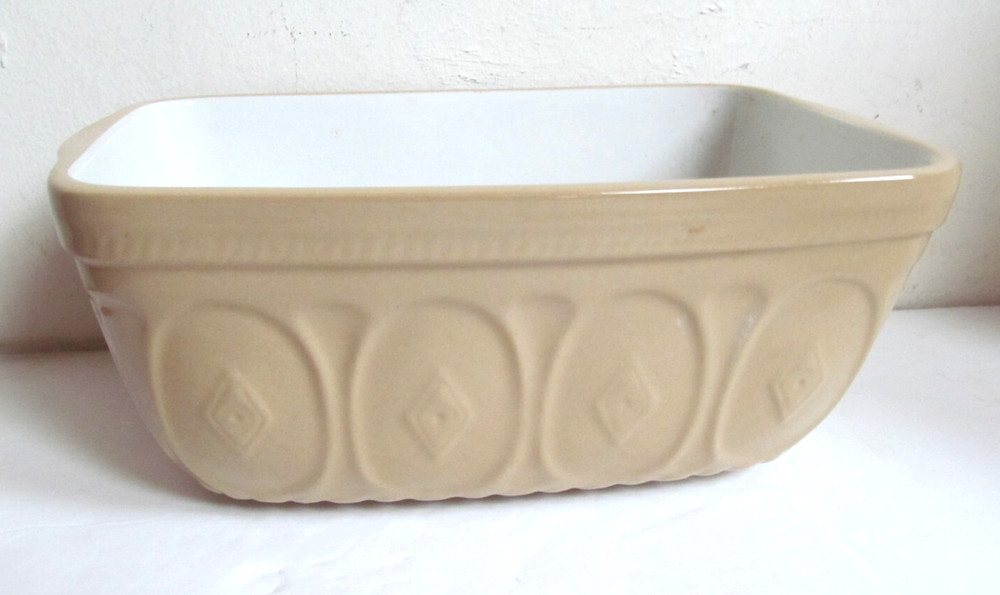 Mason Cash Rectangular baking dish Loaf Pan Classic Cane Collection