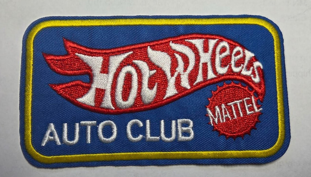 HotWheels Auto Club (iron on) embroidered patch