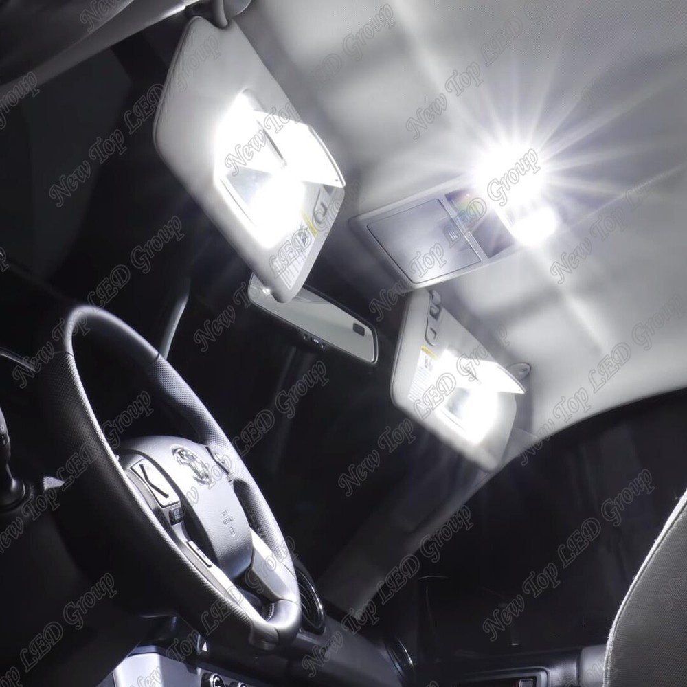 White Interior LED Lights Package Kit For 2005-2013 Chevy Chevrolet Corvette C6