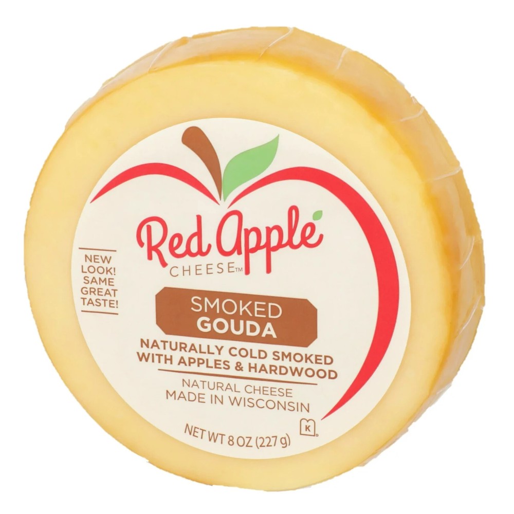 Apple Smoked Cheese Co, Gouda 8 Ounce