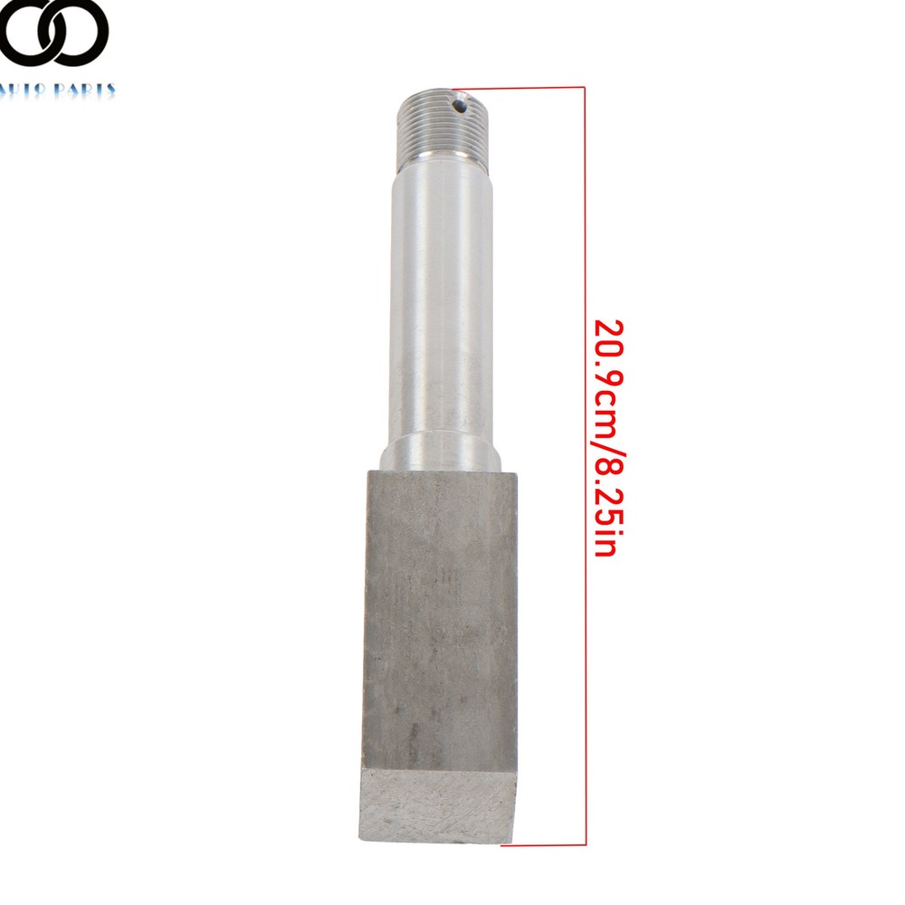 Pair of 4 Bolt on 4" Trailer Hub &1-1/16" Straight Square Shaft Spindle Assembly