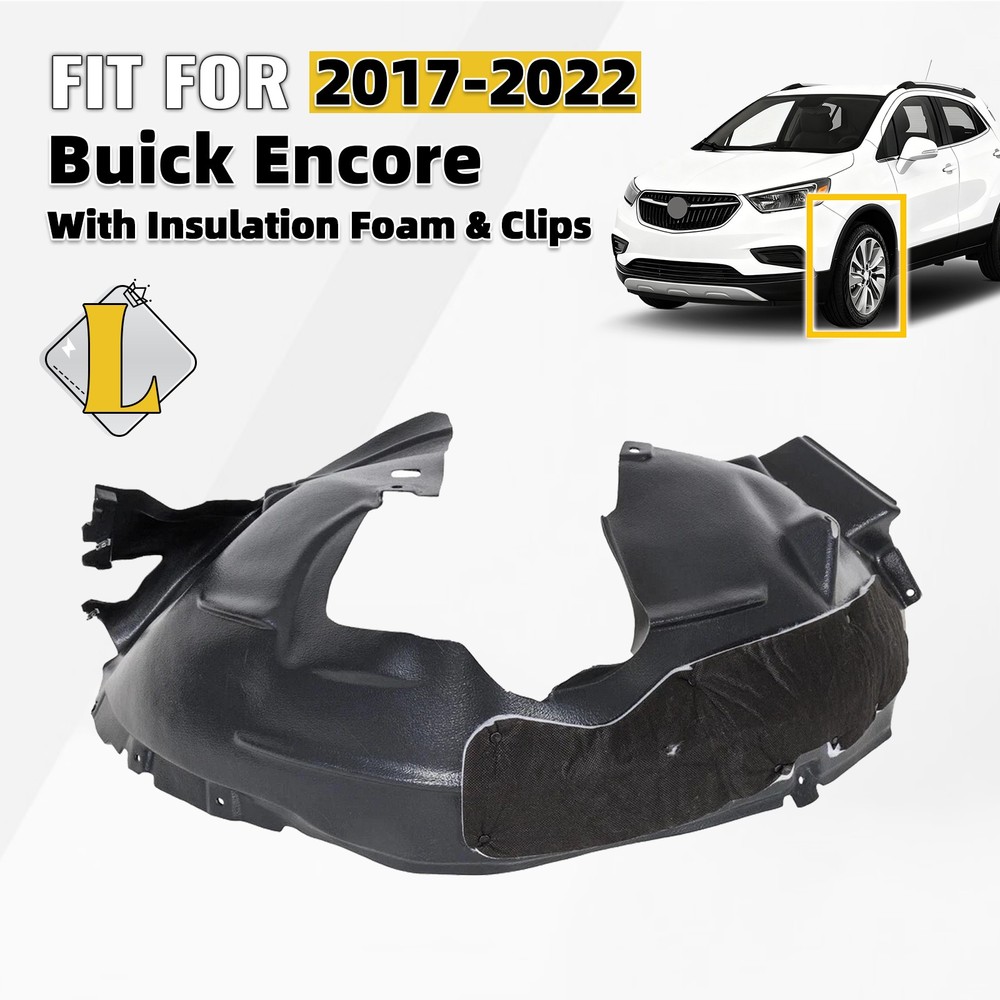 Front Fender Inner Panel Liner Left Driver Side For 2017-2022 Buick Encore