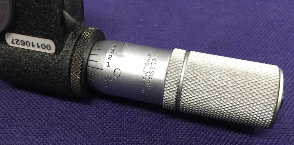 Starrett 733 3-4" Digital Electronic Outside Micrometer - Needs Battery