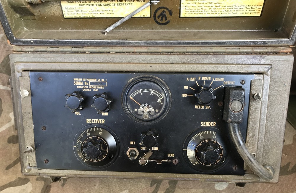 WIRELESS SET (canadian) 58 MK.1  