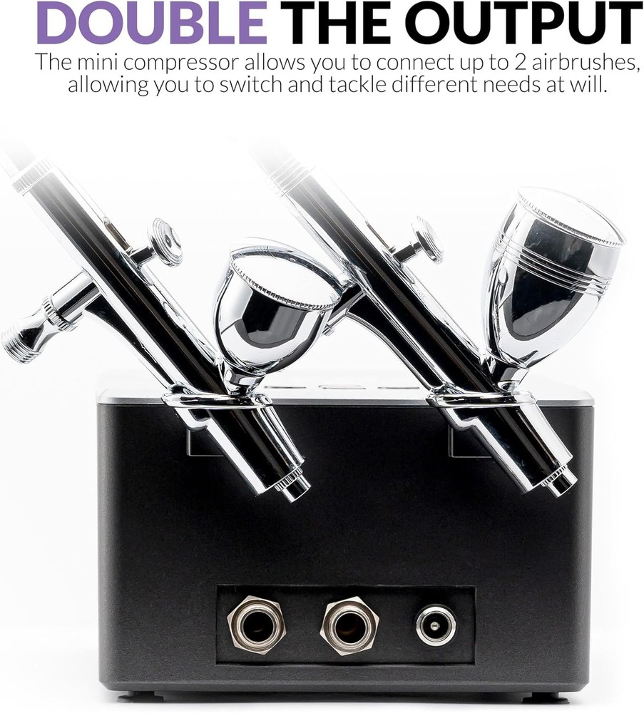 Airbrush & Air Compressor with Air Control