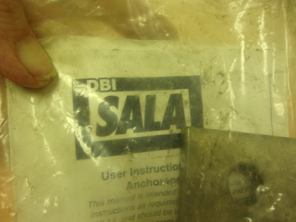 Dbi-Sala 2101630 D-Ring With Anchorage Plate SS