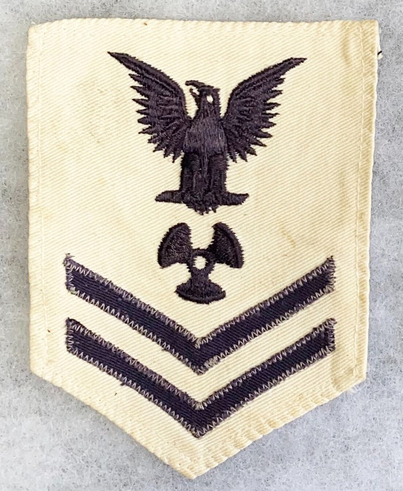 WWII US Navy Machinists Mate 2nd Class Rate Patch