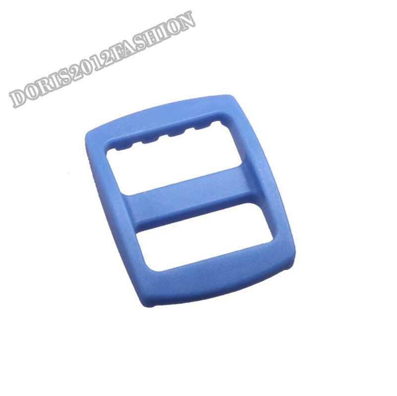15mm 1/2" Tri-Glide Slider Adjustable Plastic Buckle 3 Bar Slider Webbing Strap