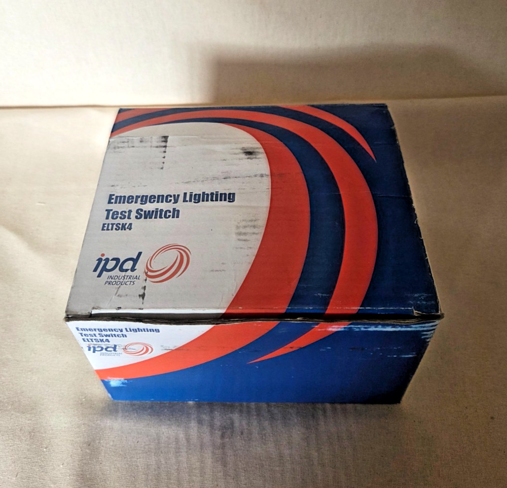 IPD Emergency Lightning Test Switch ELTSK4 25A 240 VAC