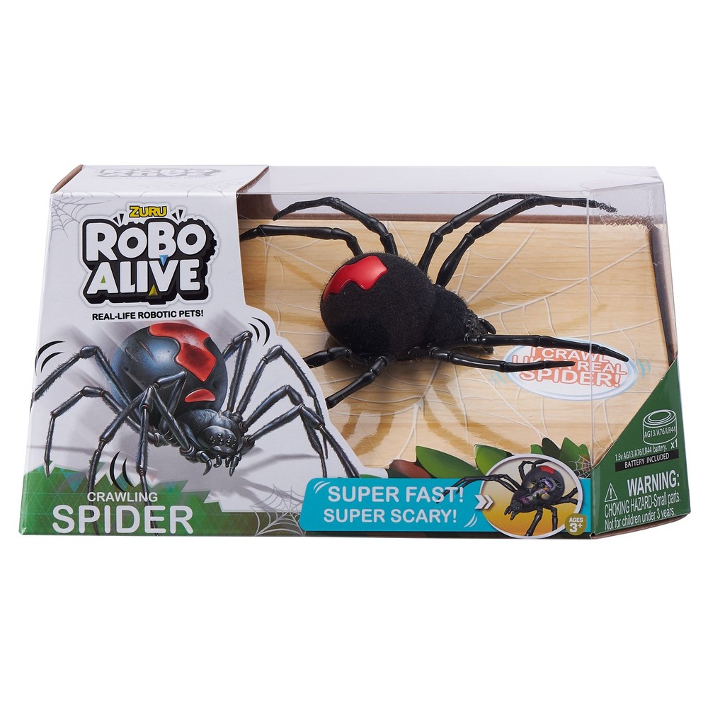 Zuru Robo Alive Battery Powered Crawling Spider Robotic Electronic Pet