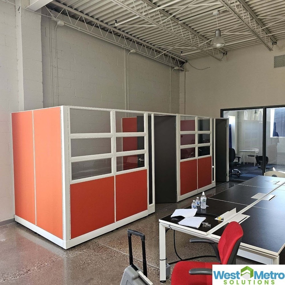 Herman Miller AO2 Office Workstation Modular Cubicle Panel System Desk