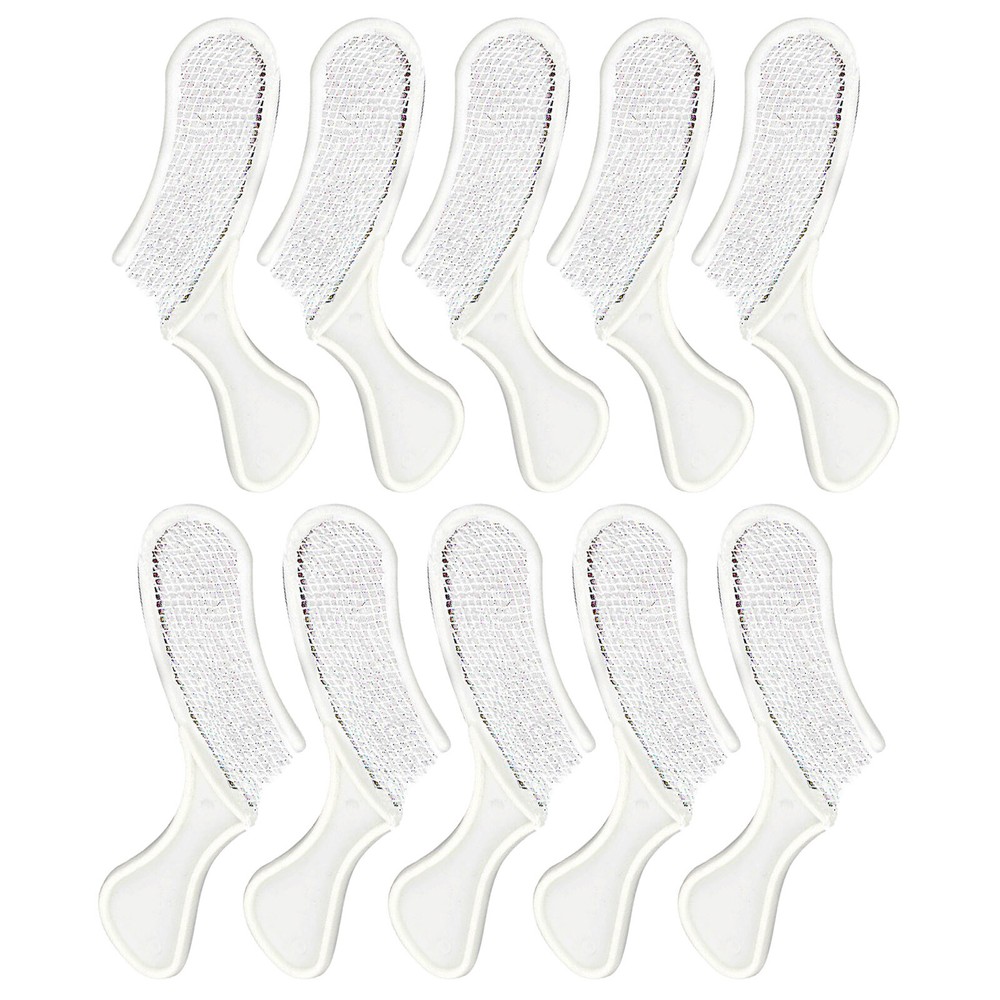 50 Pcs/Pack Dental Bite Registration Disposable Impression Triple Trays Sideless