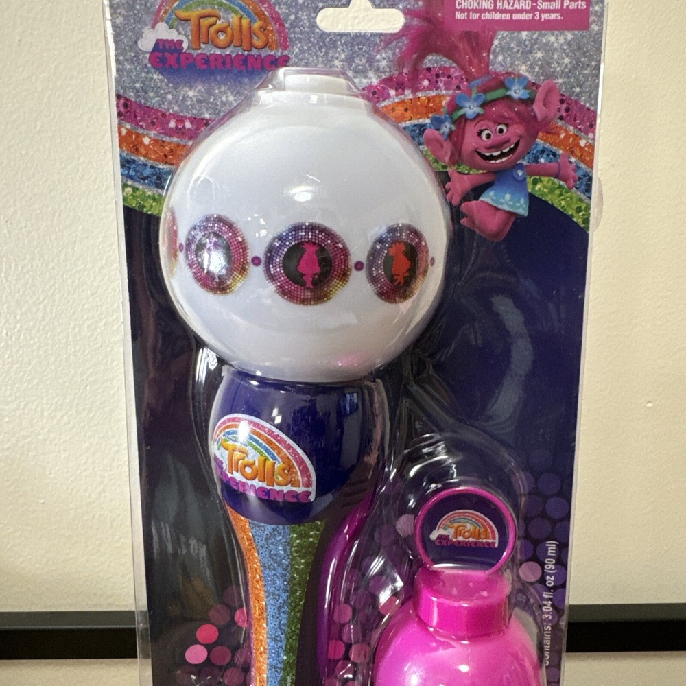 Trolls The Experience Bubble Wand New