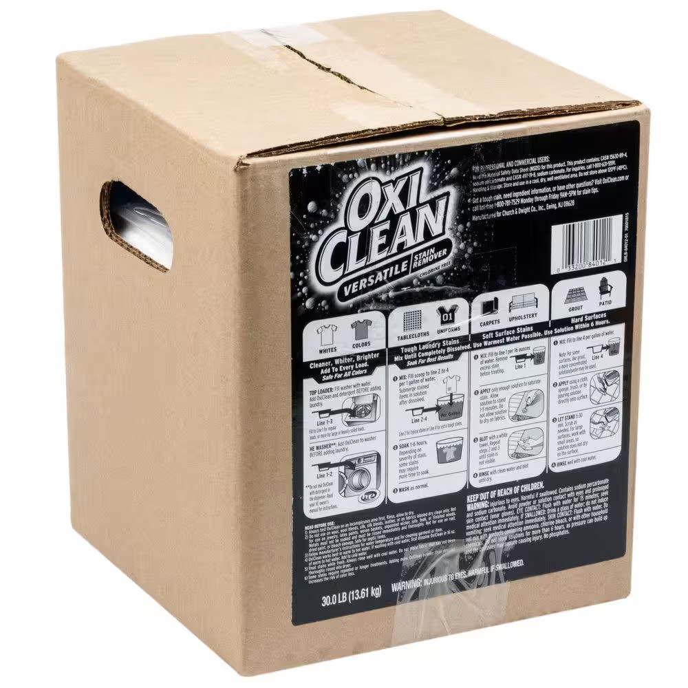 Multi Purpose Stain Remover Powder, 30 Lbs.