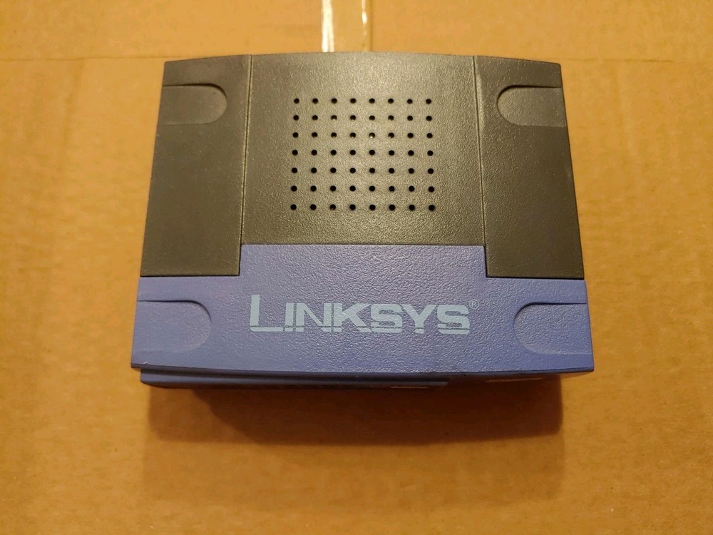 Linksys EtherFast EZXS55W 5-Port Workgroup Switch Hub - [Read Description]