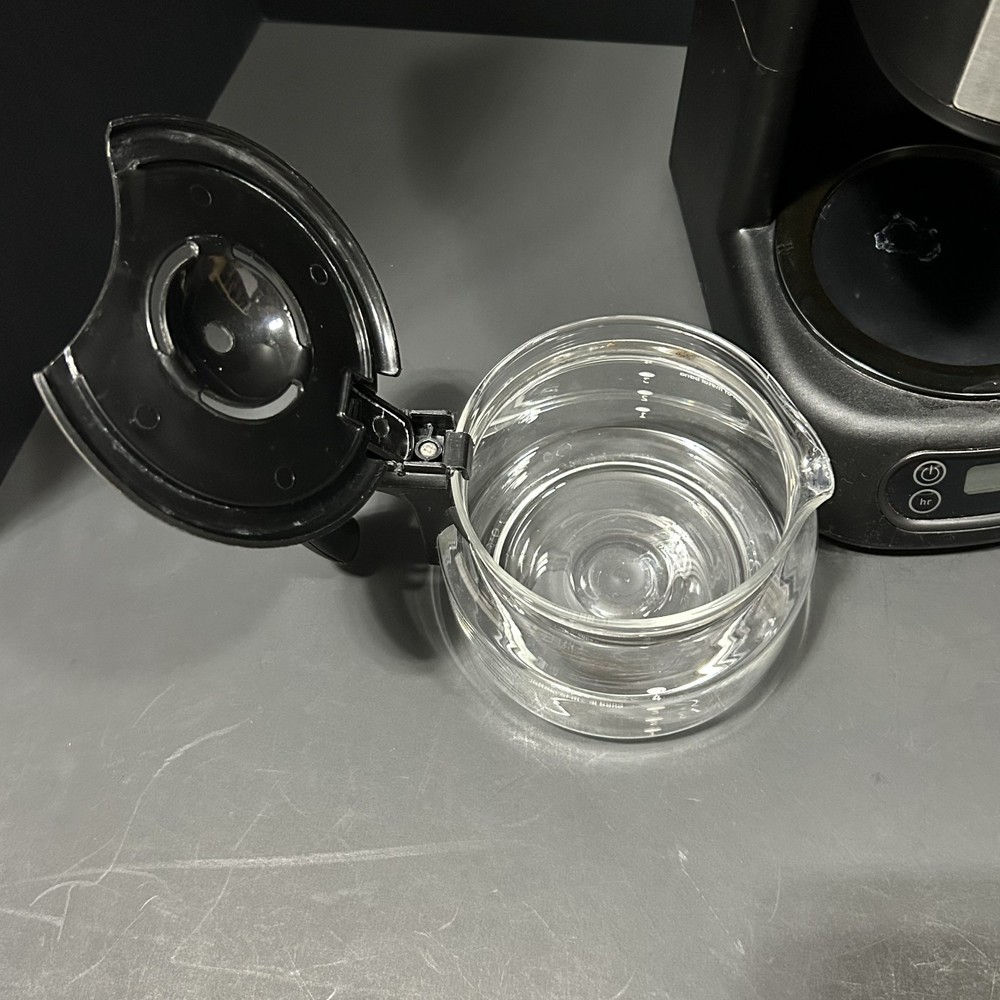 GE Savor 5-Cup Digital Programmable Coffee Maker Black Model 898677 Tested Works