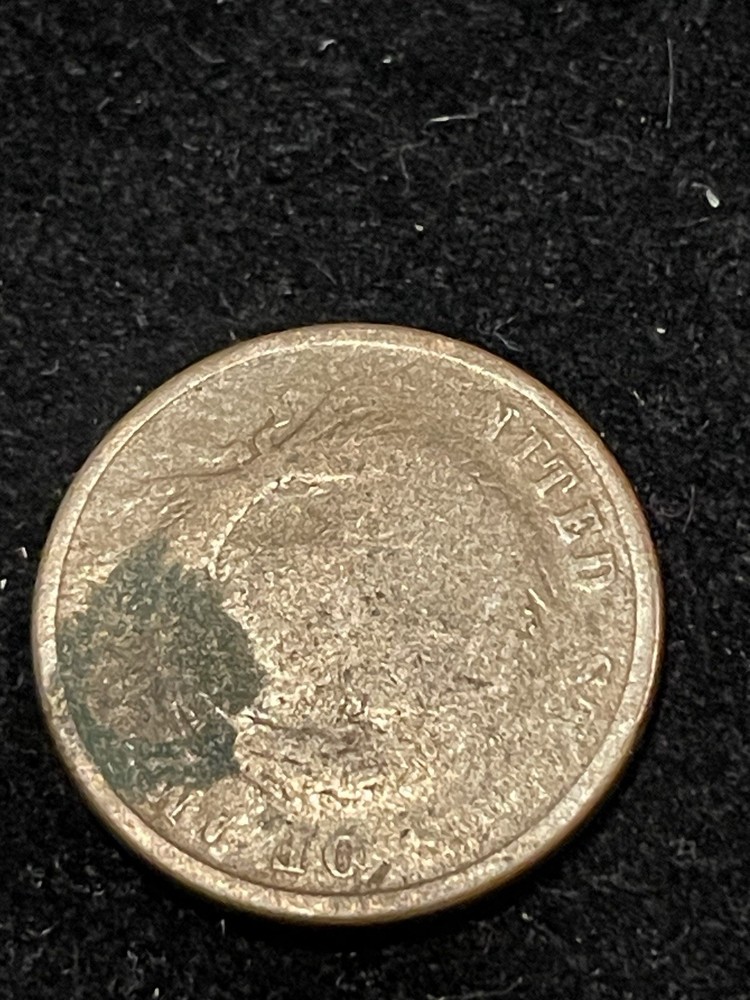 1864 TWO CENT PIECE - US Coin Ungraded b