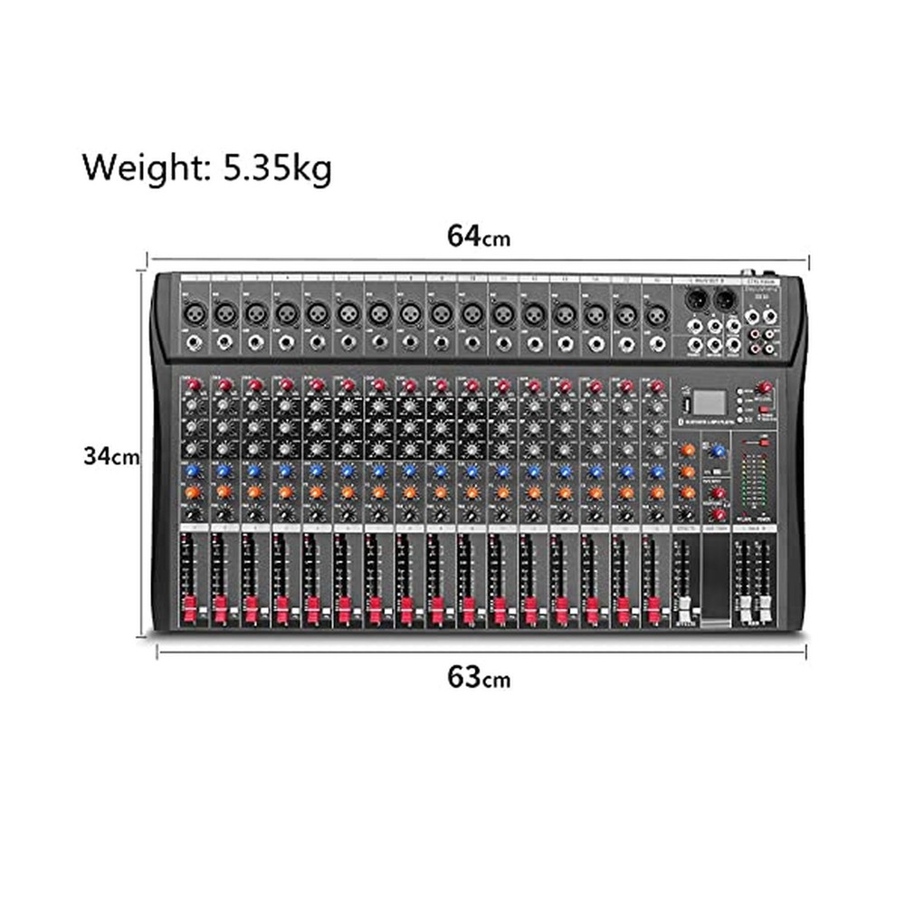 Depensheng DX16 DJ Sound Controller Interface w/USB Drive for Computer Record...