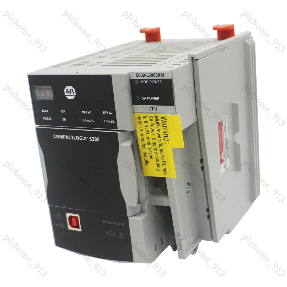 New Allen Bradley 5069-L306ERM CompactLogix 5380 Controller 16 EtherNet/IP Devic