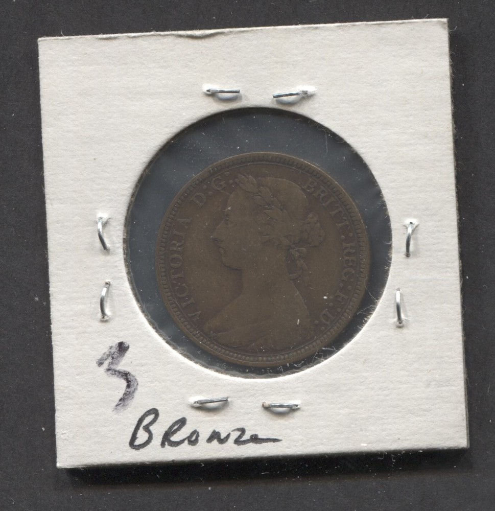 1886-Great Britian-VF/5 Cents