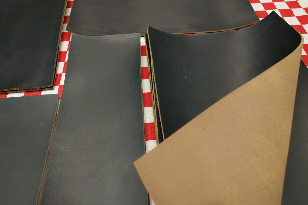 Horween Blue Lake Chromexcel Leather Piece, Select Your Size And Thickness.