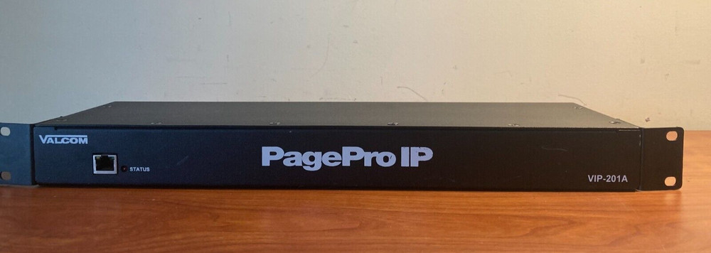 Valcom VIP-201A PagePro IP Black