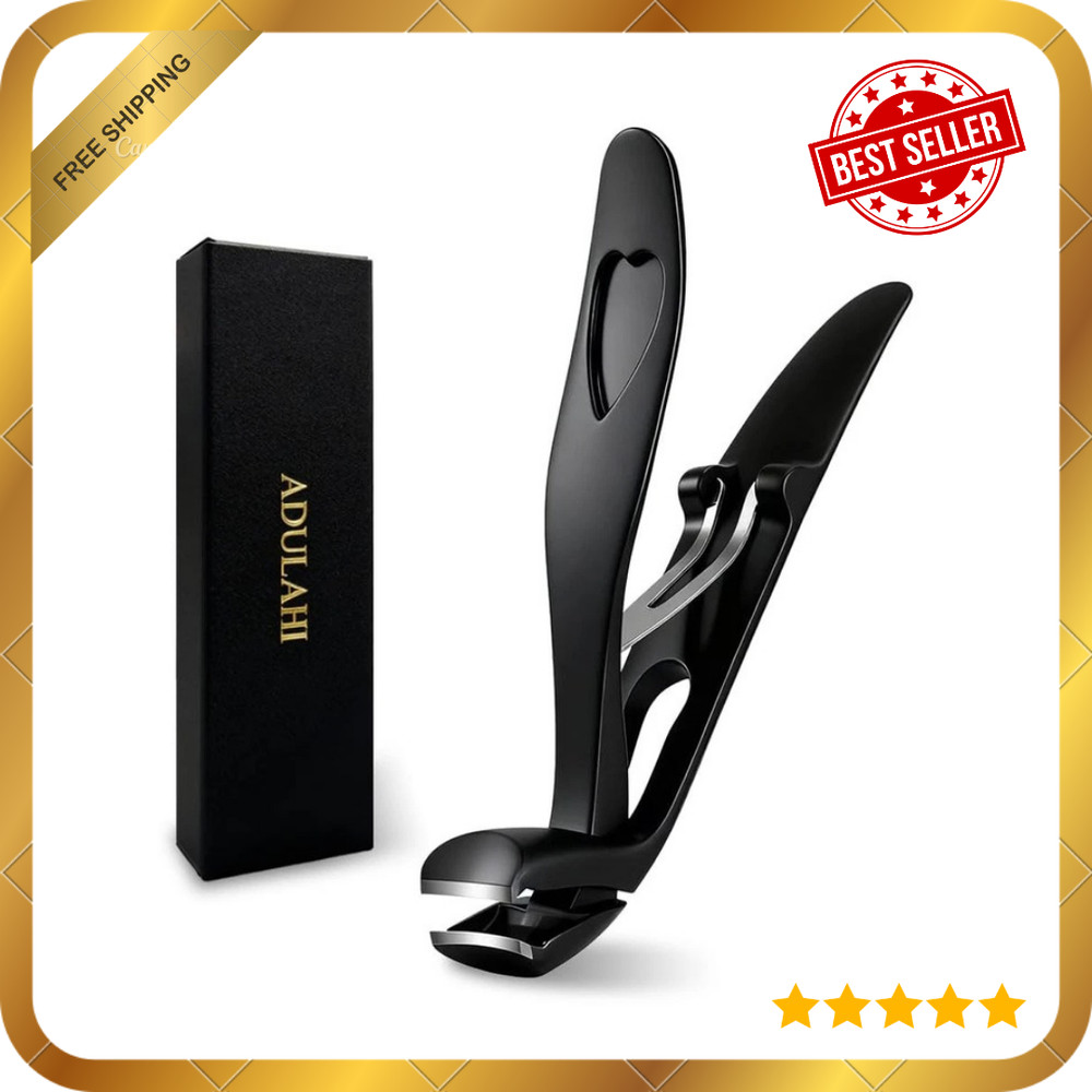 Long Handle Toenail Clippers for Seniors – Sharp Angled Head Thick Nails