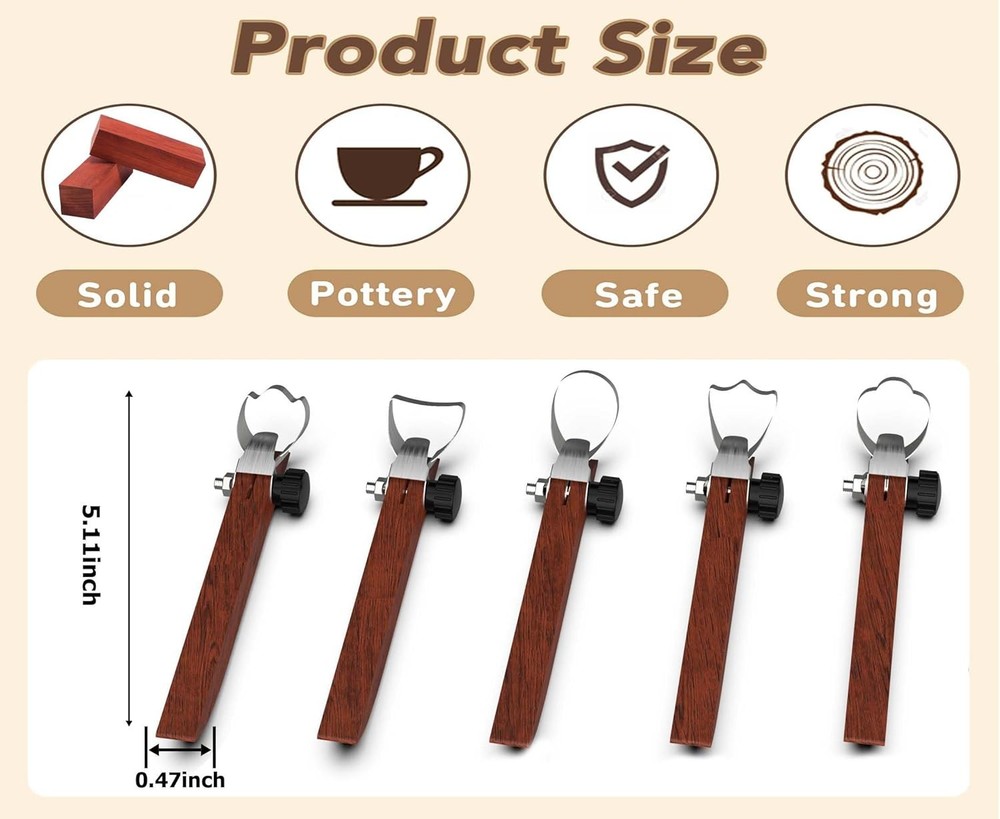 Pottery Handle Making Tool Sculpture Scraper Pottery Carving Tool Pottery