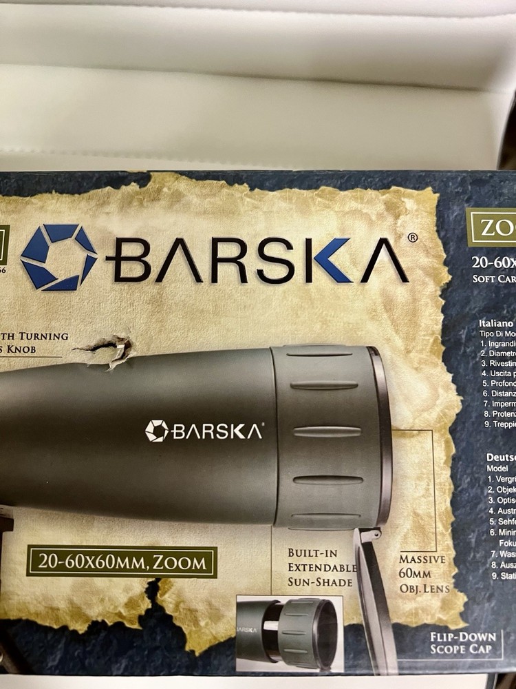 barska 20-60x60 spotting scope