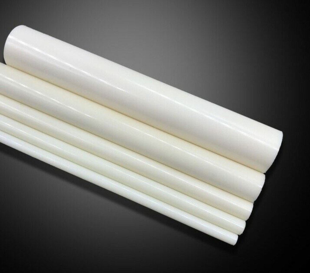 High Purity Mirror Finish Alumina Ceramic Rod Refractory Select Size