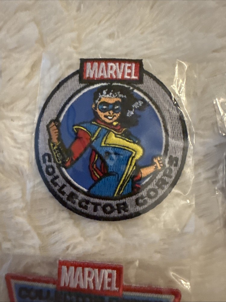 Funko Marvel Collector Corps Ms. Marvel Embroidered Patch Pin Star Wars Lot